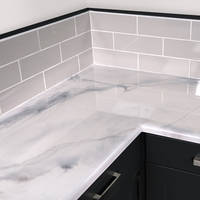 Carrara White Marble Countertop Kit Thumbnail